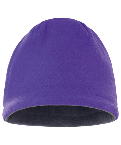 Reversible Fleece Skull Hat