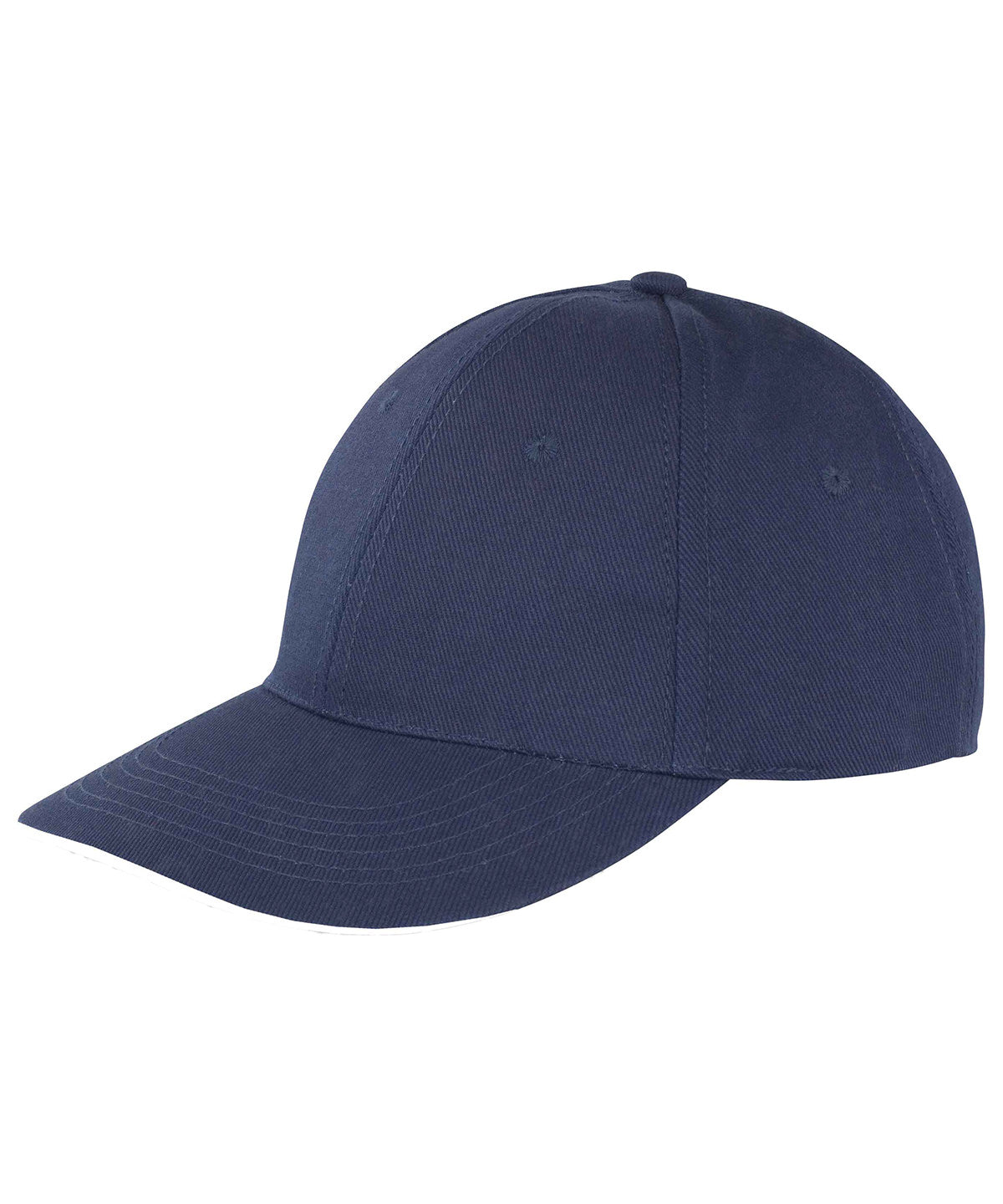 Memphis Brushed Cotton Low-Profile Sandwich Peak Cap