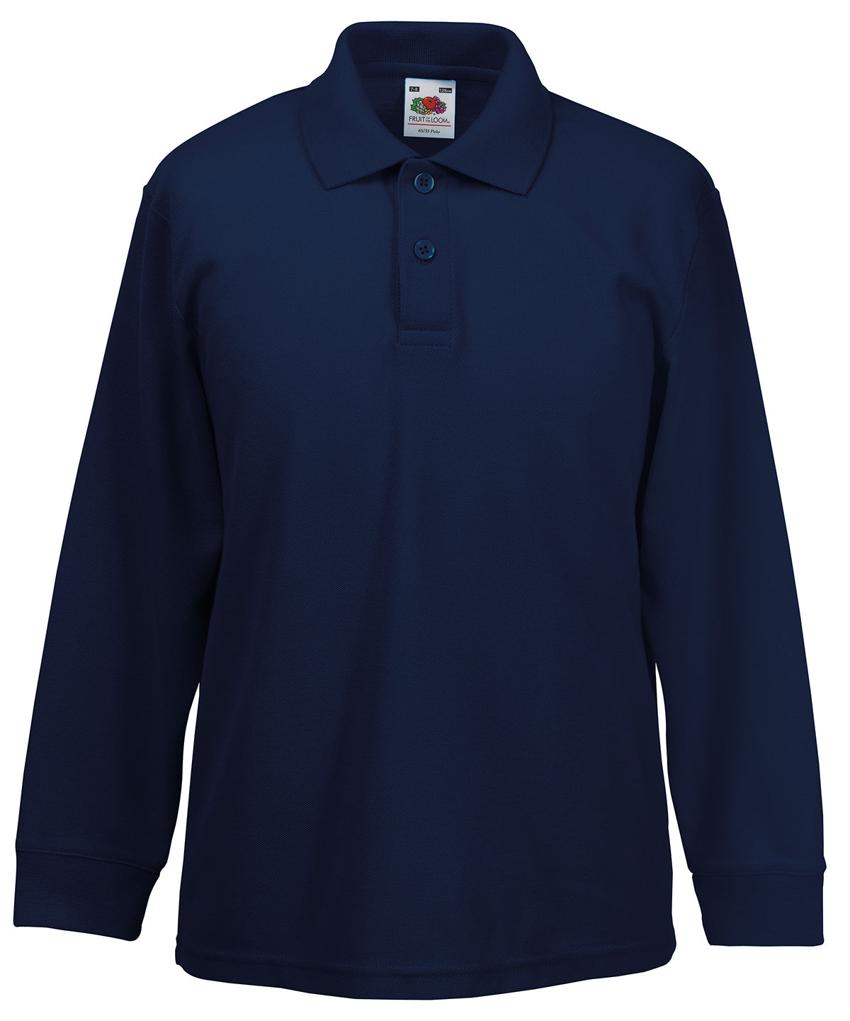 FOL Kids Long Sleeve 65/35 Polo