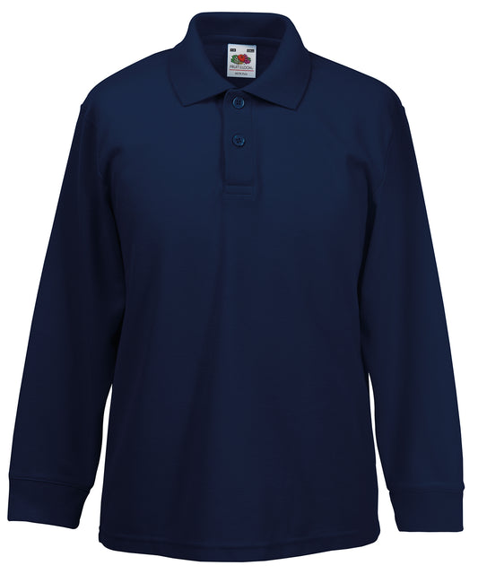 FOL Kids Long Sleeve 65/35 Polo