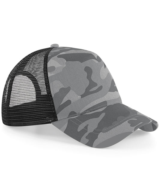 Beechfield Camo Snapback Trucker