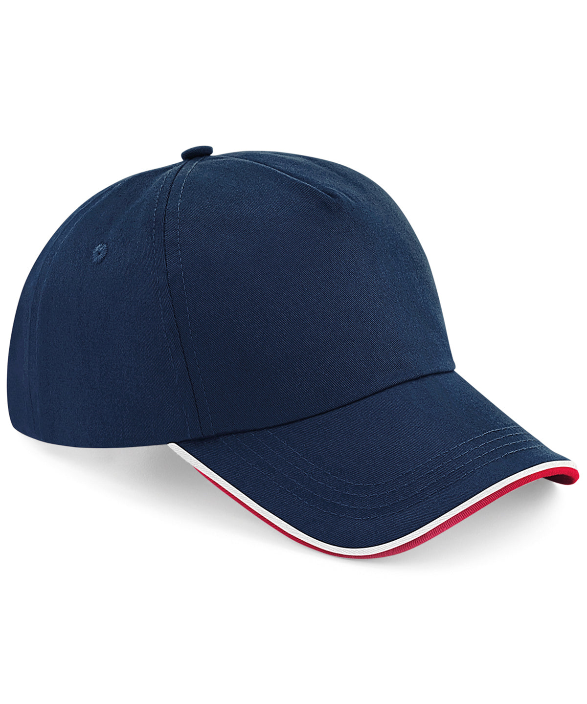 Beechfield Authentic 5-Panel Cap - Piped Peak
