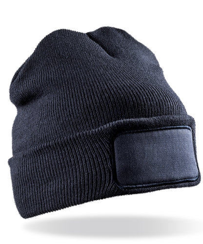 Double-Knit Printers Beanie