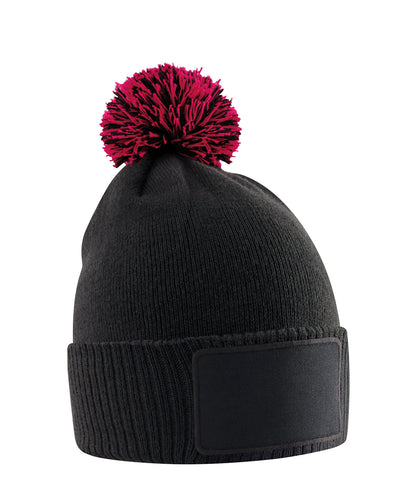 Beechfield Kids Snowstar Patch Beanie