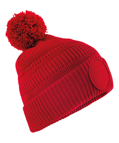 Beechfield Fan Patch Beanie