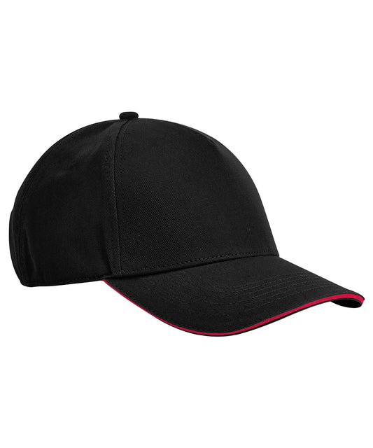 Beechfield Earthaware Classic Organic Cotton 5-Panel Cap – Sandwich Peak