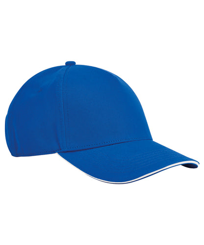 Beechfield Earthaware Classic Organic Cotton 5-Panel Cap – Sandwich Peak