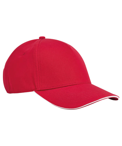 Beechfield Earthaware Classic Organic Cotton 5-Panel Cap – Sandwich Peak