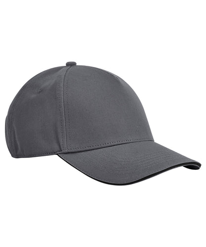 Beechfield Earthaware Classic Organic Cotton 5-Panel Cap – Sandwich Peak