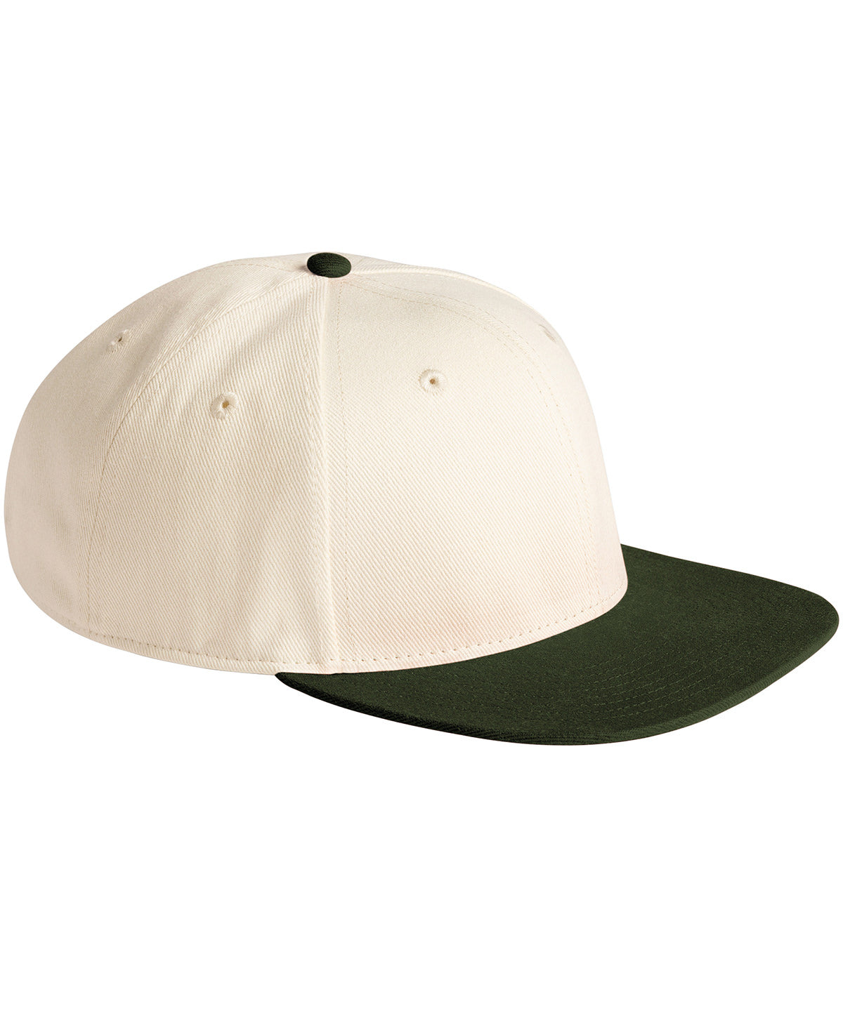 Beechfield Contrast Flat Peak 6-Panel Cap