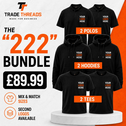 222 Tees, Polos & Hoodies Bundle