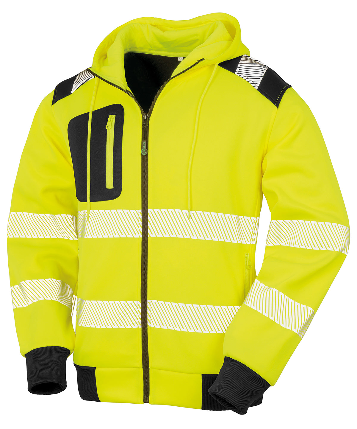 Recycled Robust Zipped Safety Hoodie