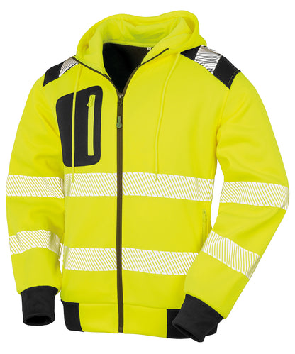 Recycled Robust Zipped Safety Hoodie