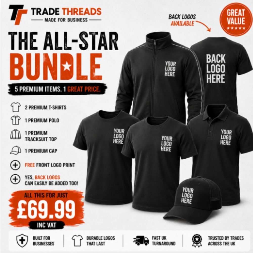 Allstar Bundle (Track Top, Tees, Polo & Cap)